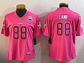 Women's Dallas Cowboys #88 CeeDee Lamb Pink Vapor Untouchable Limited Stitched Jersey Dzhi,baseball caps,new era cap wholesale,wholesale hats